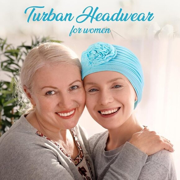Cotton Chemo Headwear Women Turban Sets Soft Breathable Gift for Comfort main image 5